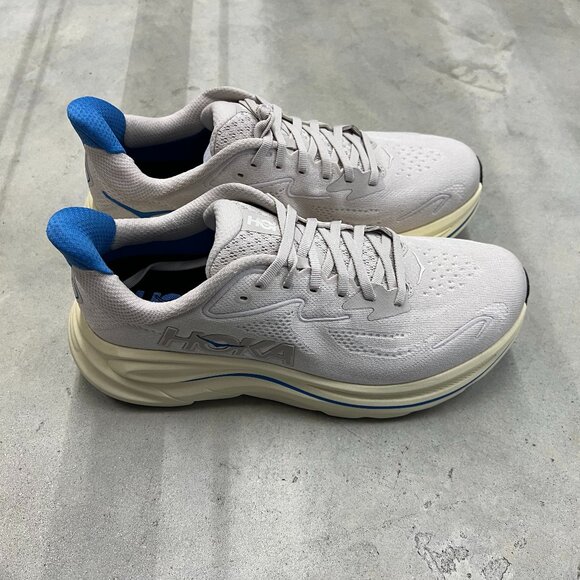 Hoka One One Clifton 10 Men's Running Stucco Virtual Blue 1162030/SCCV - New - Picture 3 of 6